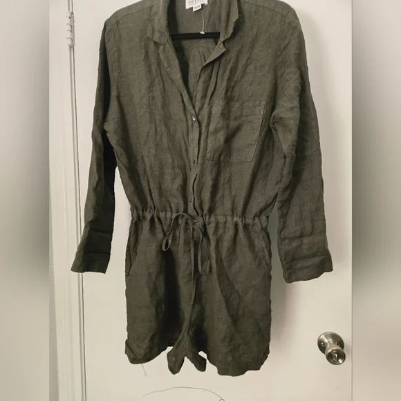 Olive Green Women's Jumpsuit